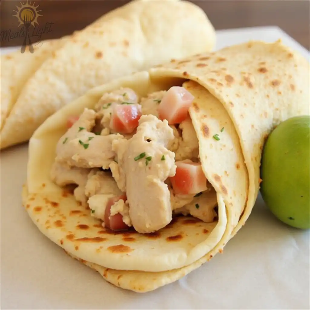 Assembling Your Greek Chicken Gyros