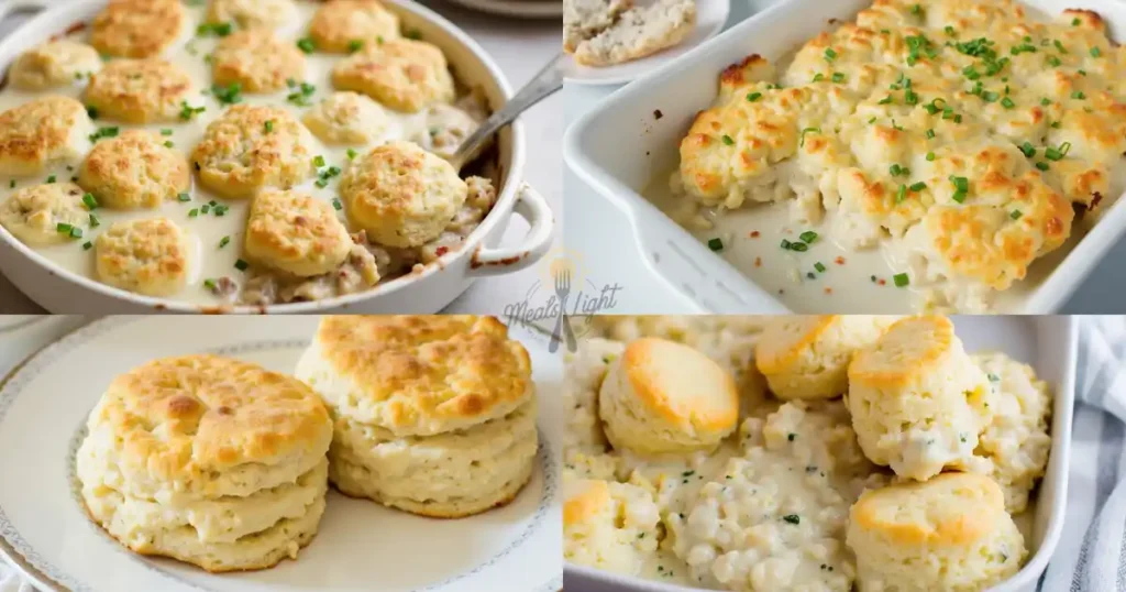 biscuits and gravy casserole